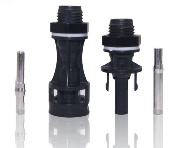 MC4 M/F IP67 Panel Mount Connector Pair